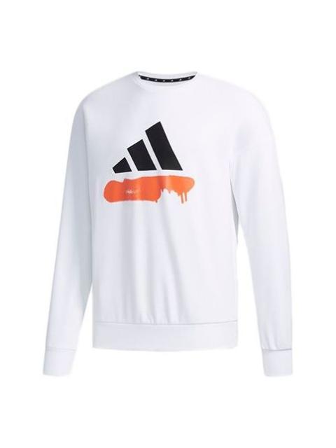 adidas adidas O2 SWT BOS Casual Sports Pullover White FM9406