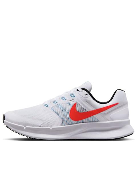 (WMNS) Nike Run Swift 3 Road Running Shoes 'White Red' DR2698-102