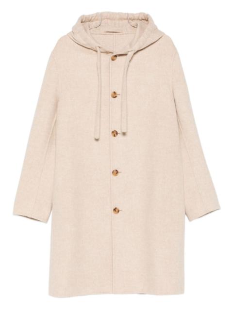 LARDINI hooded coat