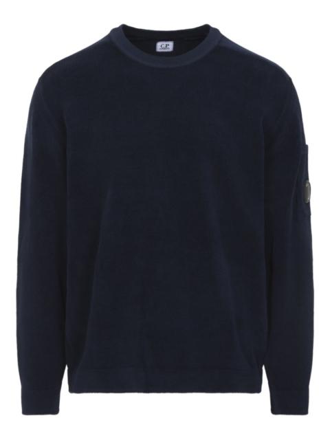 C.P. Company patch crew neck sweater