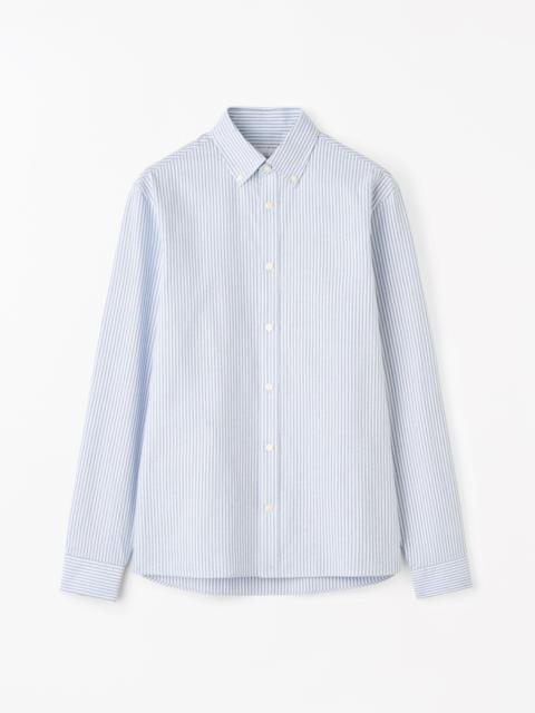 TIGER OF SWEDEN Steve BD Cotton Stripe Shirt