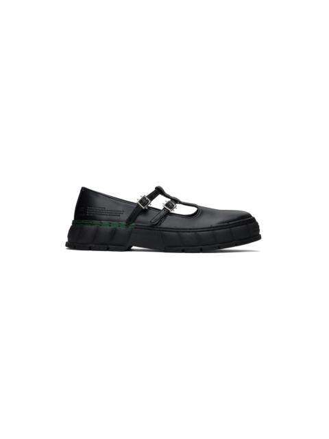 VIRÓN Black 2001 Apple Mary Jane Loafers