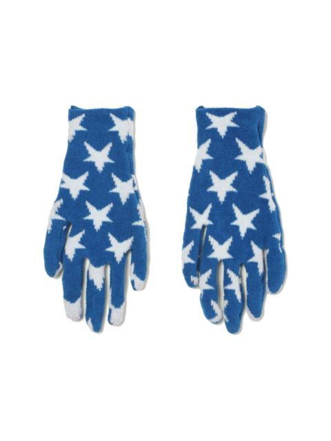 ERL star-patterned knitted gloves