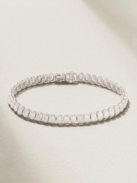 ANITA KO 18-karat White Gold Diamond Tennis Bracelet
