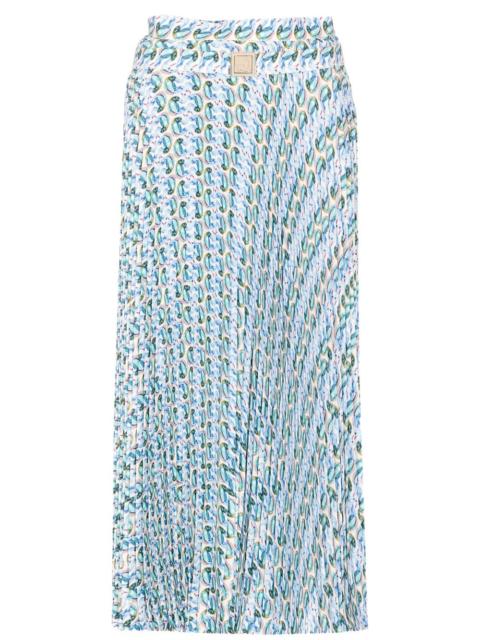 TORY BURCH abstract-print maxi skirt