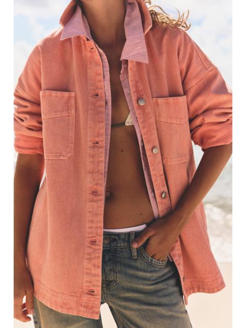 FREE PEOPLE We The Free Madison City Denim Jacket