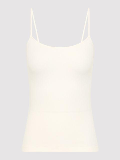 ST. AGNI Rib Cami - White