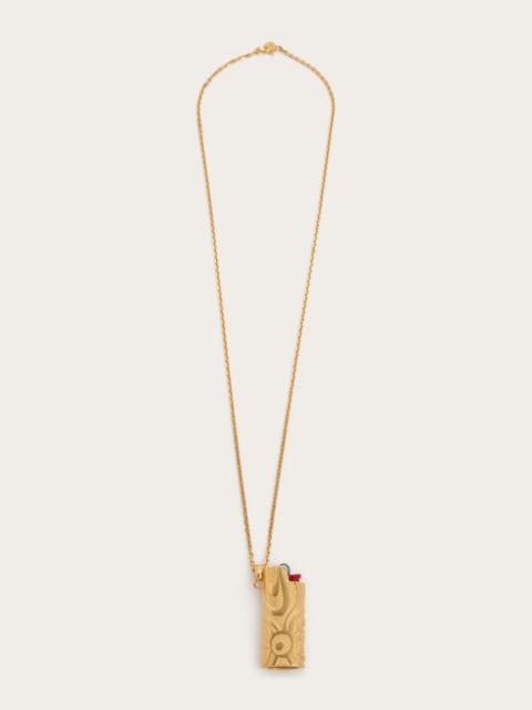 PUCCI SAUTOIR LIGHTER HOLDER NECKLACE