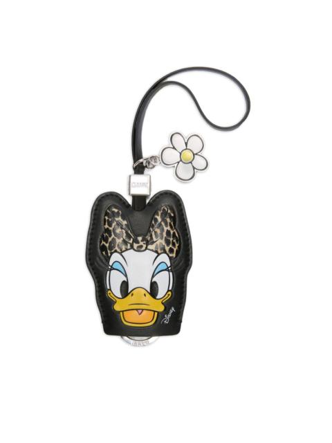 GANNI x Disney leather charm keyring