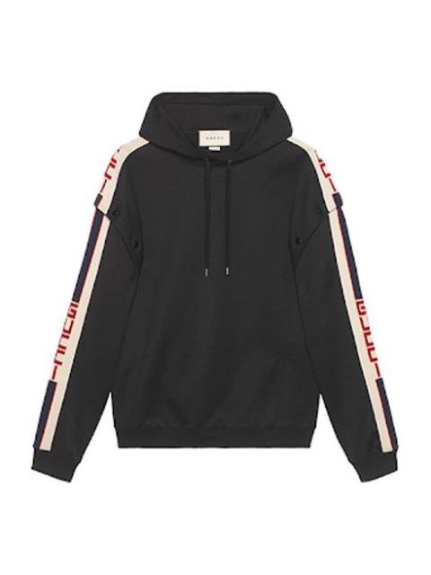 GUCCI Gucci Hooded Sweatshirt With Removable Sleeves Black 475354-X5U11-1014