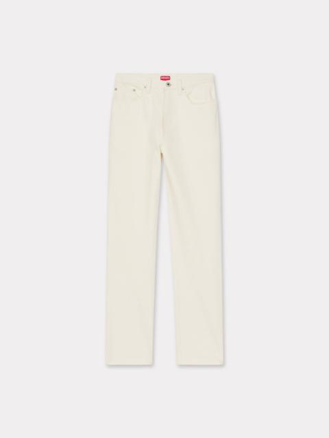 KENZO ASAGAO straight fit jeans