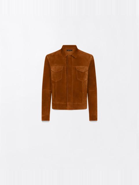 TOM FORD CASHMERE SUEDE WESTERN JACKET