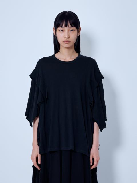 Yohji Yamamoto Draped Long Sleeve T-Shirt