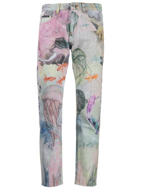 PHILIPP PLEIN slim-fit Statement jeans