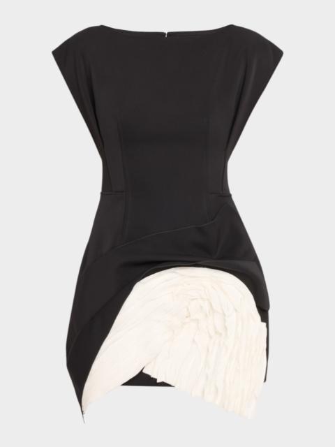 Acler Droxford Two-Tone Mini Dress