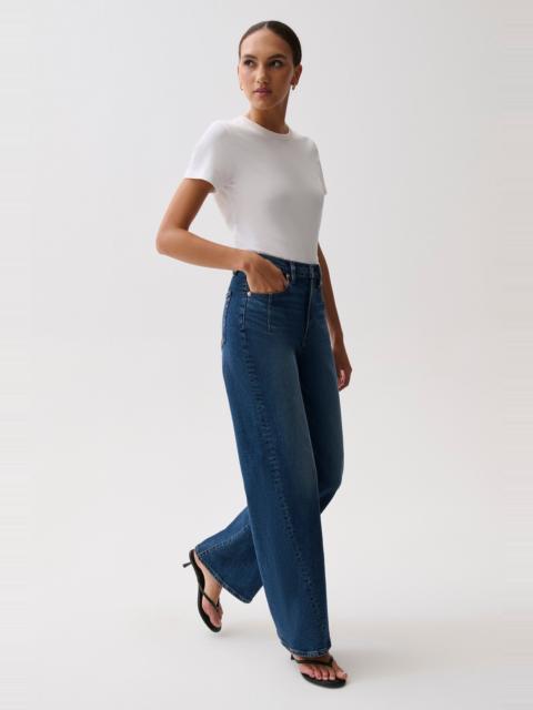 PISTOLA KYRA HIGH RISE BOWED ANKLE - INKWELL