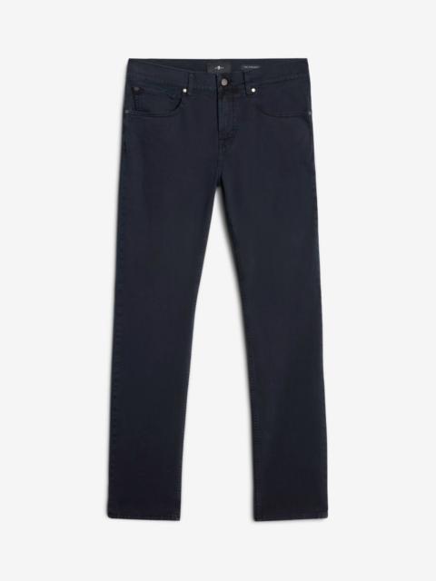 7 For All Mankind Luxe Performance Sateen The Straight In Deep Navy