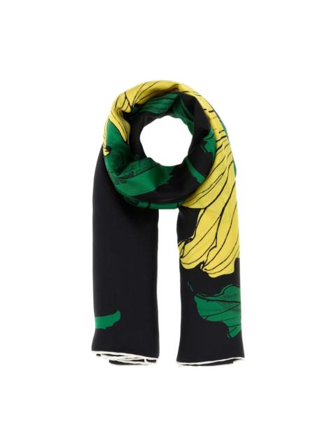 Alexander McQueen sunflower scarf