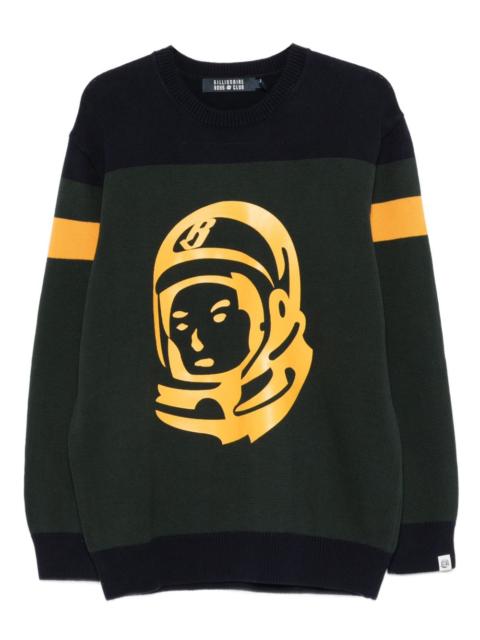 BILLIONAIRE BOYS CLUB graphic-print crew-neck sweater