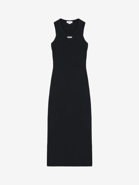Alexander McQueen McQueen Placket Midi Dress