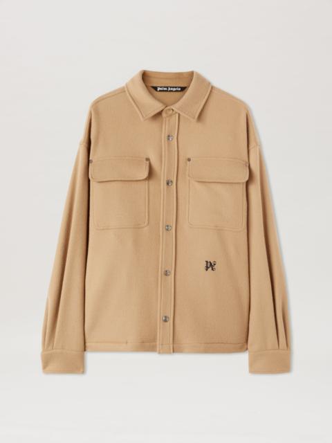 Monogram Pockets Overshirt