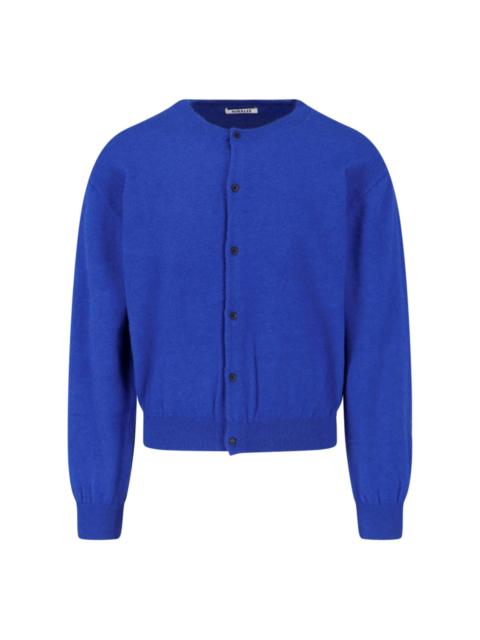 AURALEE CASHMERE BLEND CARDIGAN