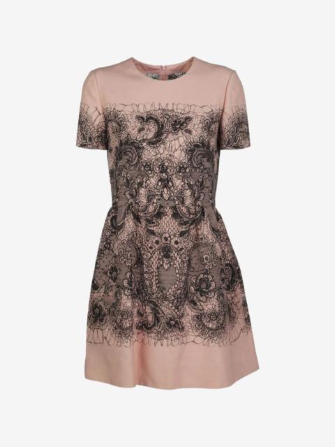 Valentino lace mini dress