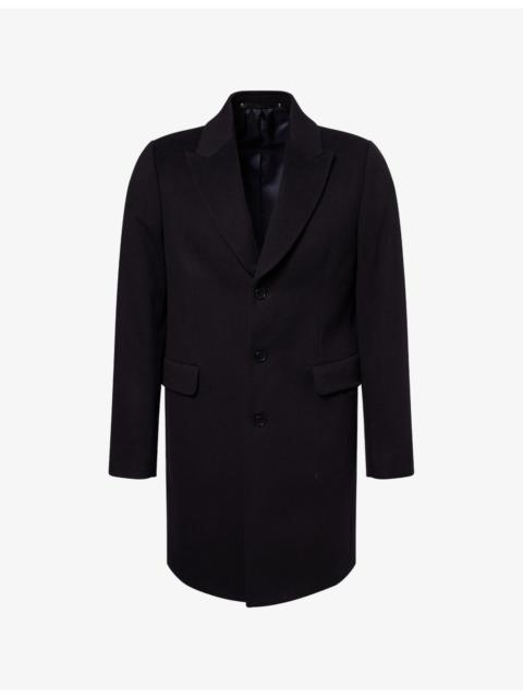Paul Smith Regular-Fit Peak-Lapels Wool And Cashmere Coat