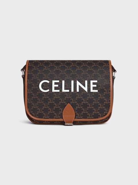 Messenger Folco in Triomphe Canvas with Celine print