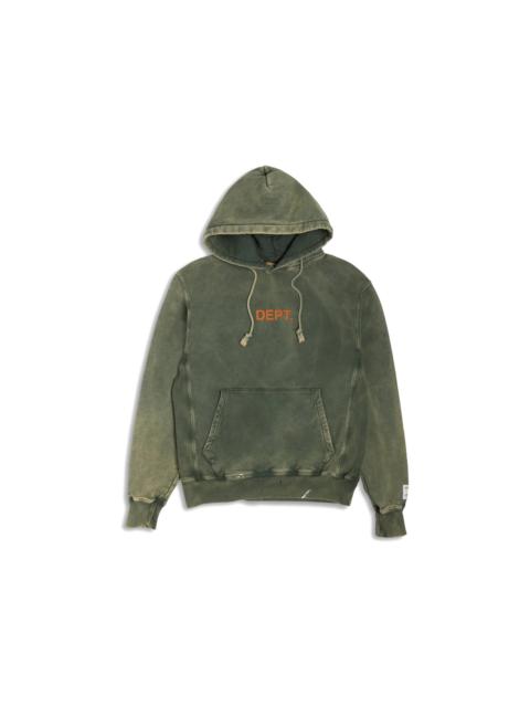 GALLERY DEPT. Gallery Dept. Center Logo Hoodie Green