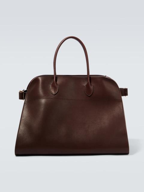 The Row Soft Margaux 17 leather tote bag