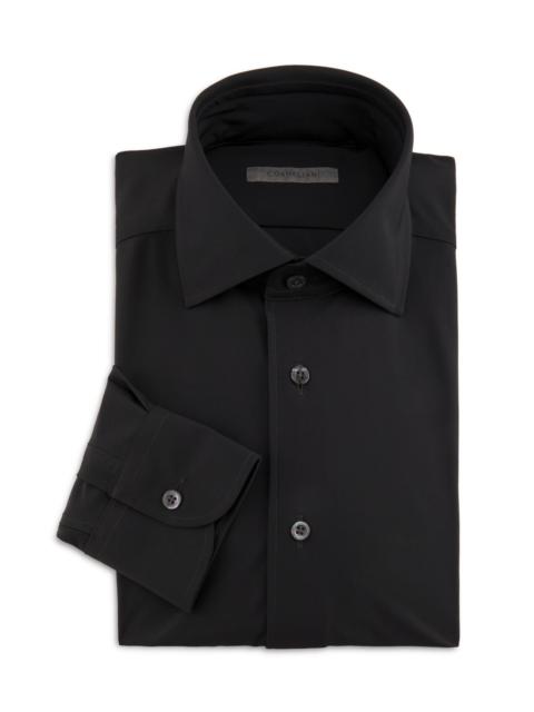 CORNELIANI Men's Tech Dress Shirt - Black