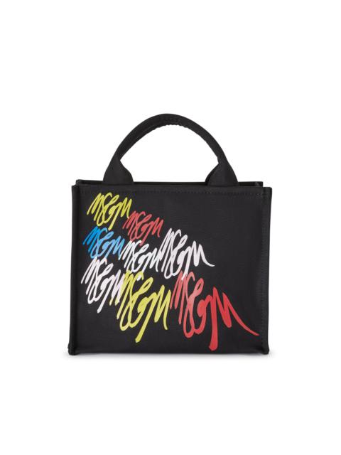 MSGM Blended cotton MSGM mini Canvas Tote Bag