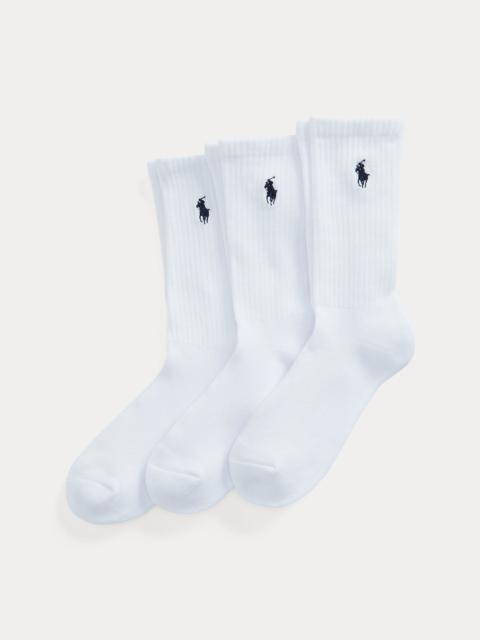 Polo Ralph Lauren Cushioned Sport Crew Sock 3-Pack