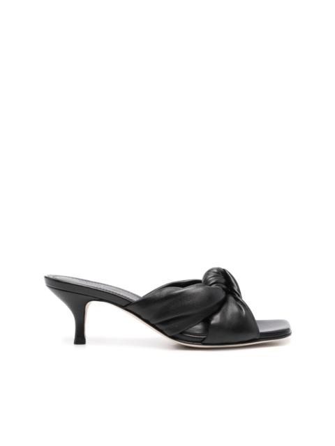 FABIANA FILIPPI 60mm knot-detailed leather sandals