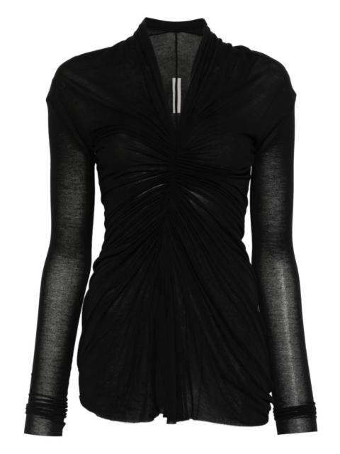 Rick Owens Radiance draped V-neck top