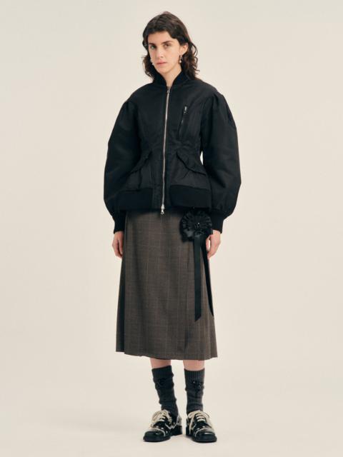 Simone Rocha Padded Sculpted Bomber Jacket