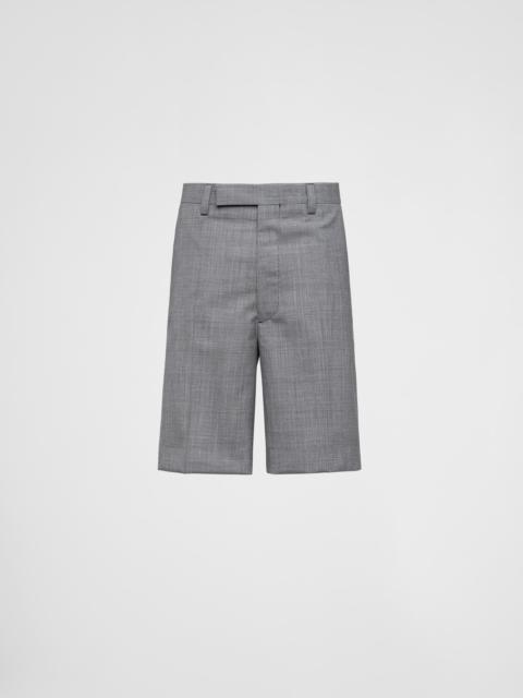Prada Wool Bermuda shorts