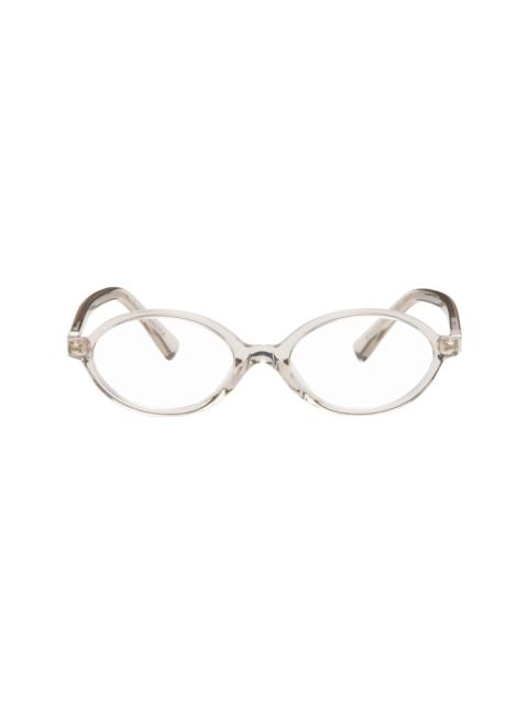 Miu Miu Transparent Miu Regard Glasses