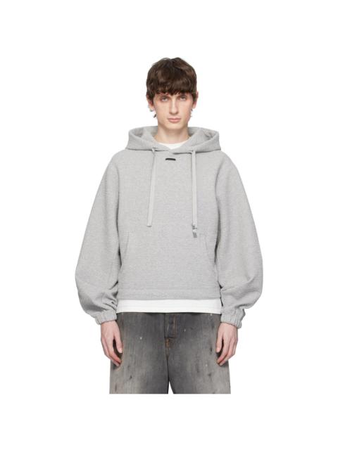 ADER error Gray Tetraight Product. 43 Sweatshirt | REVERSIBLE