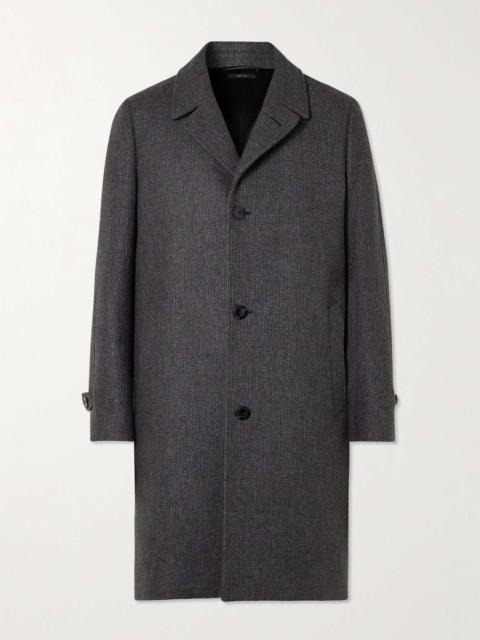 TOM FORD Checked Virgin Wool and Cashmere-Blend Coat