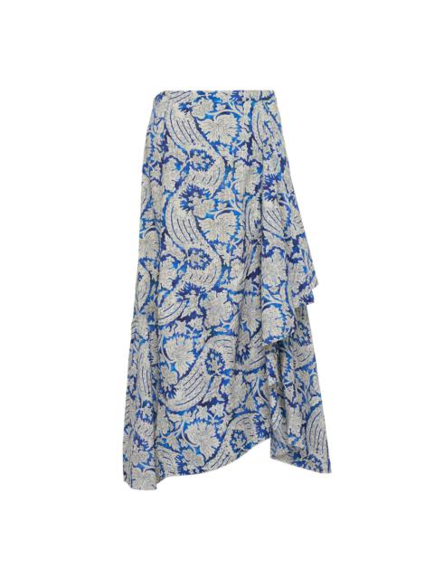 Sabina Faux Wrap Skirt