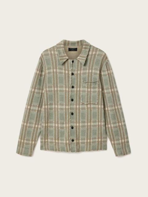 SOLMAR KNITTED CHECK CARDIGAN