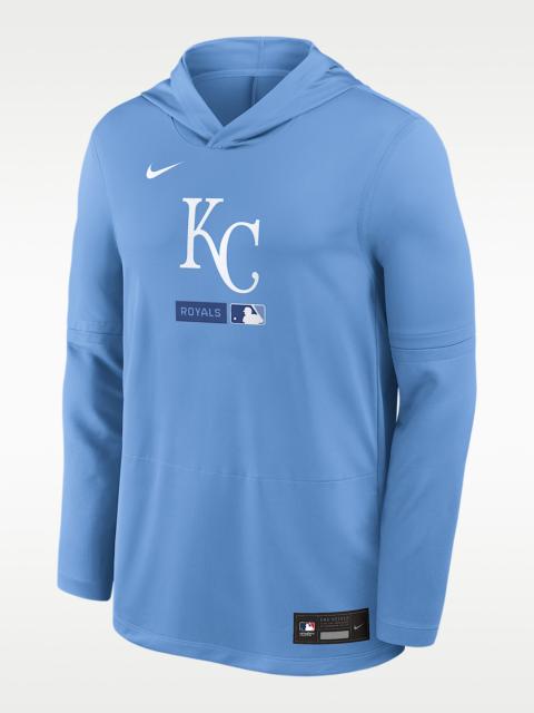Nike Kansas City Royals Authentic Collection Men's Nike Dri-FIT MLB Long-Sleeve Hooded Top