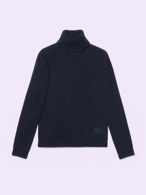 GUCCI Cashmere knit turtleneck sweater