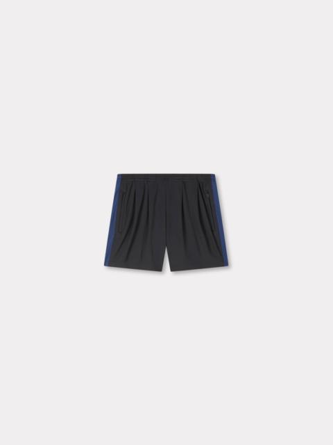 KENZO 'Boke Flower 2.0' embroidered track shorts