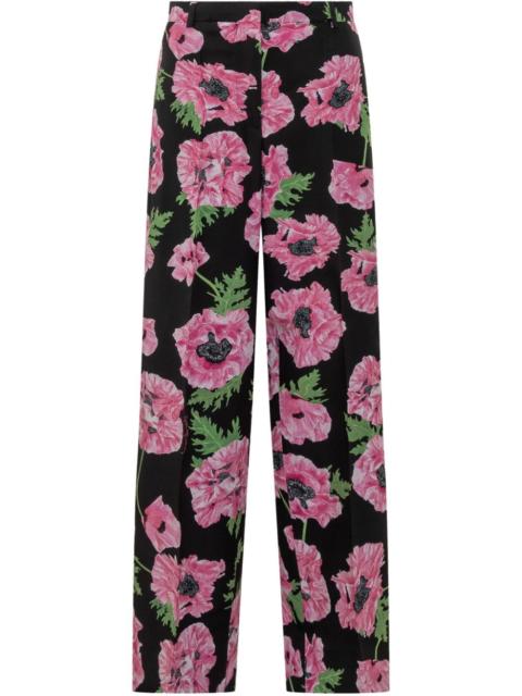 Stella McCartney floral-print trousers