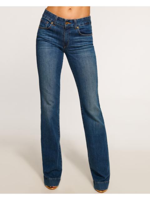 RAMY BROOK Kyle 5-Pocket Low-Rise Flare Jean