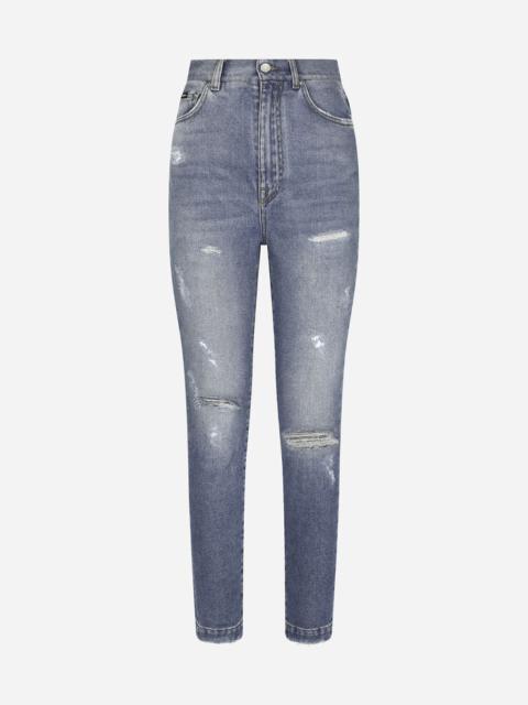 Grace jeans with ripped details