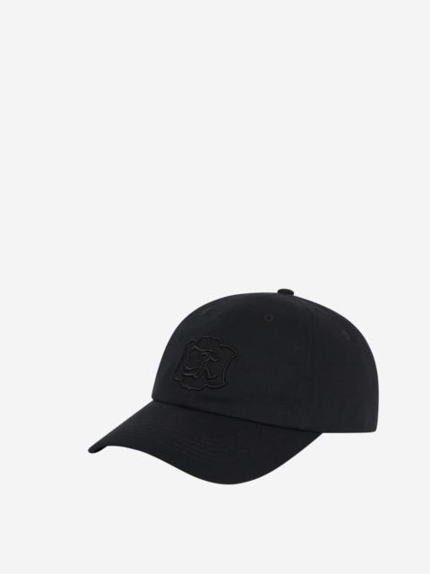 The Kooples BLACK EMBROIDERED CAP